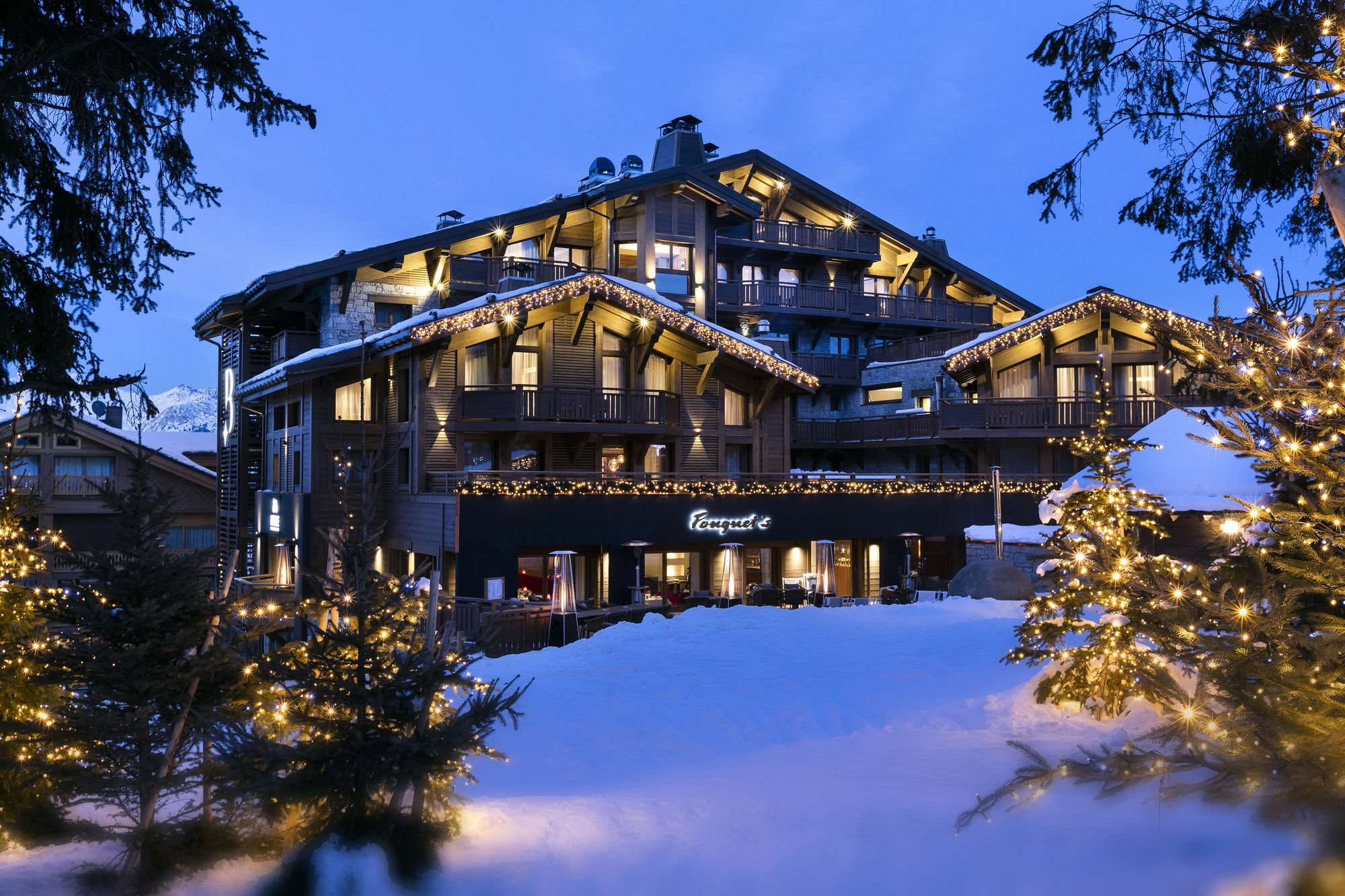 Hotel Barriere Les Neiges Courchevel Exterior photo